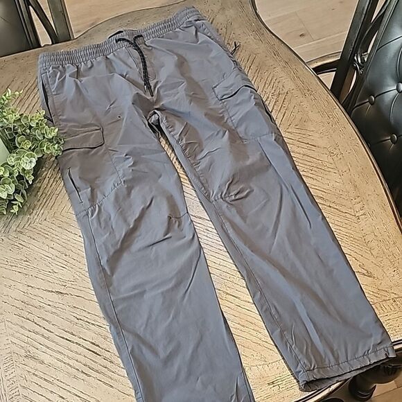H&M gray cargo joggers size L - Picture 2 of 13